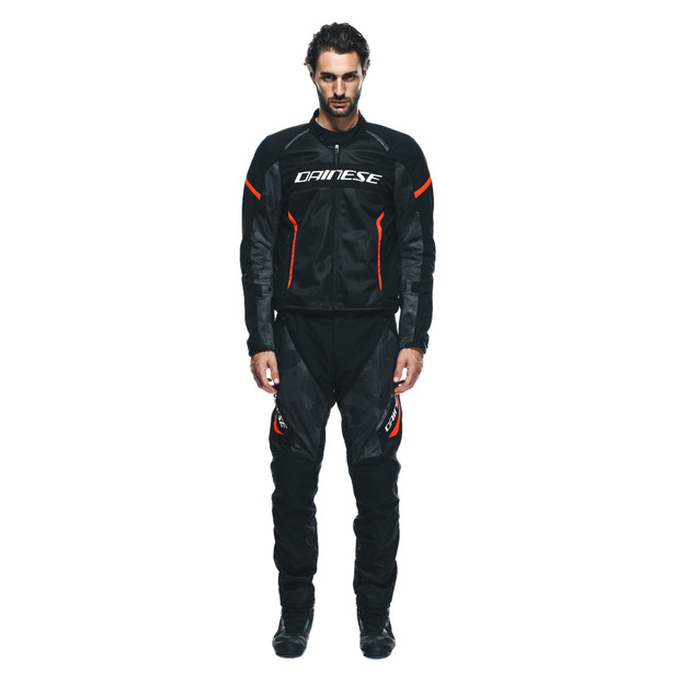 air-frame-3-tex-jacket-black-black-red-fluo image number 2