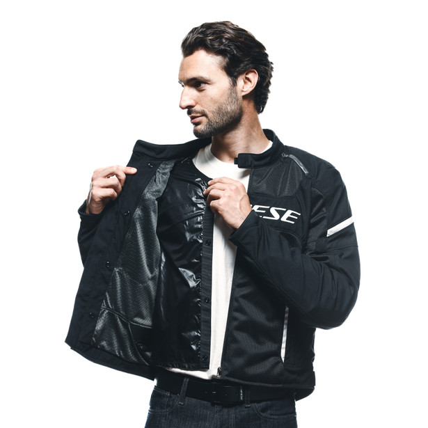 air-frame-3-tex-jacket-black-black-white image number 9