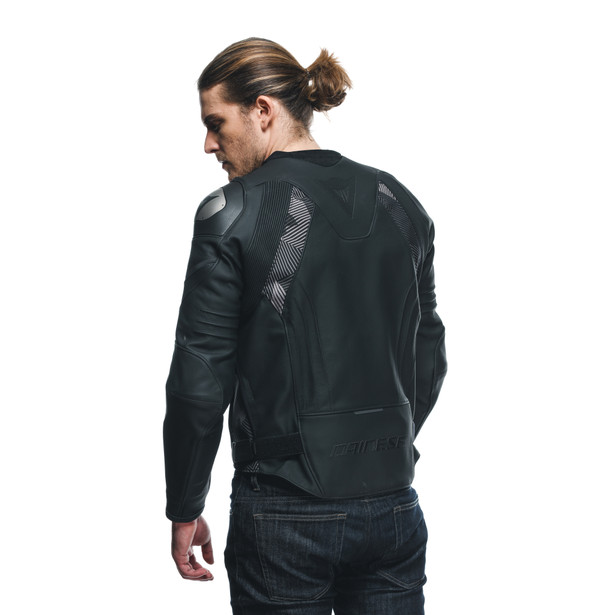 avro-5-leather-jacket-black-anthracite image number 5