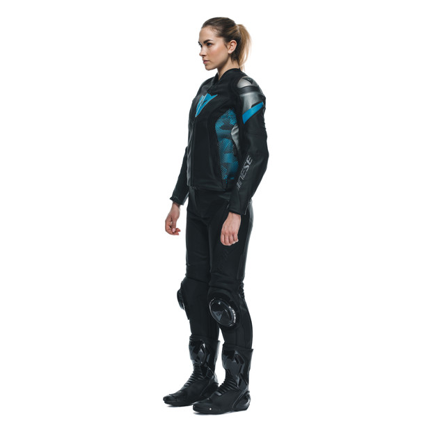 avro-5-leather-jacket-wmn-black-teal-anthracite image number 3