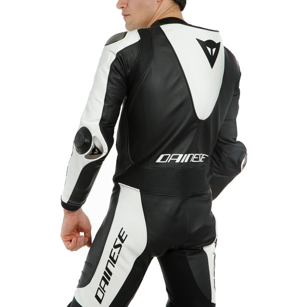 laguna-seca-5-1pc-leather-suit-perf-black-white image number 5