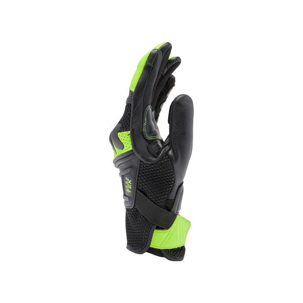 x-ride-2-ergo-tek-gloves-black-yellow-fluo image number 1