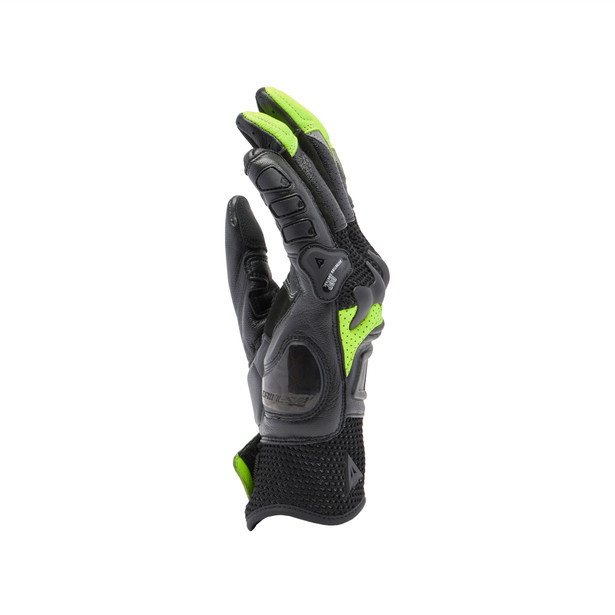 x-ride-2-ergo-tek-gloves-black-yellow-fluo image number 3