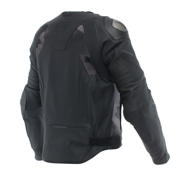 avro-5-leather-jacket-black-anthracite image number 1