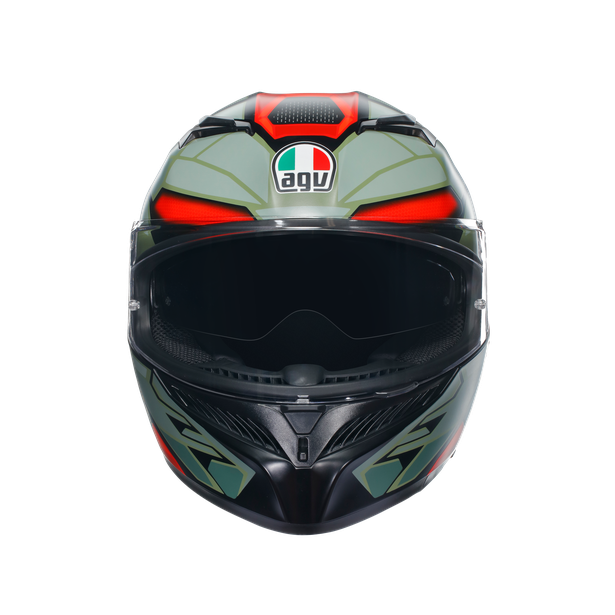 k3-dot-e2206-decept-matt-black-green-red image number 1