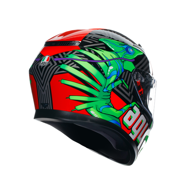 k3-dot-e2206-kamaleon-black-red-green image number 5