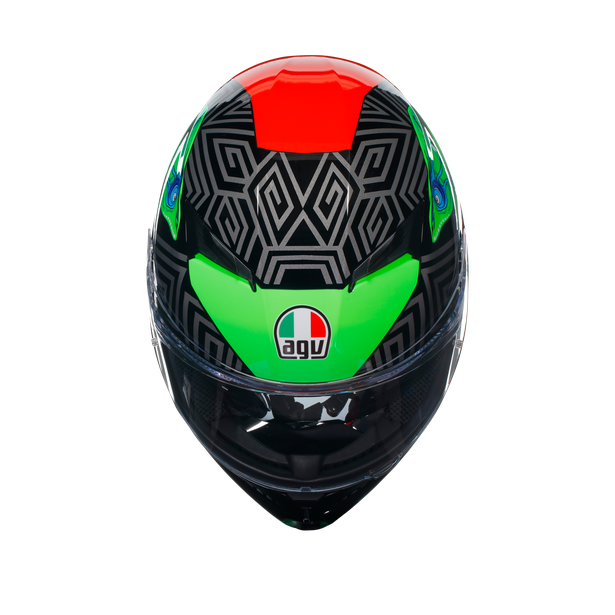 k3-dot-e2206-kamaleon-black-red-green image number 6